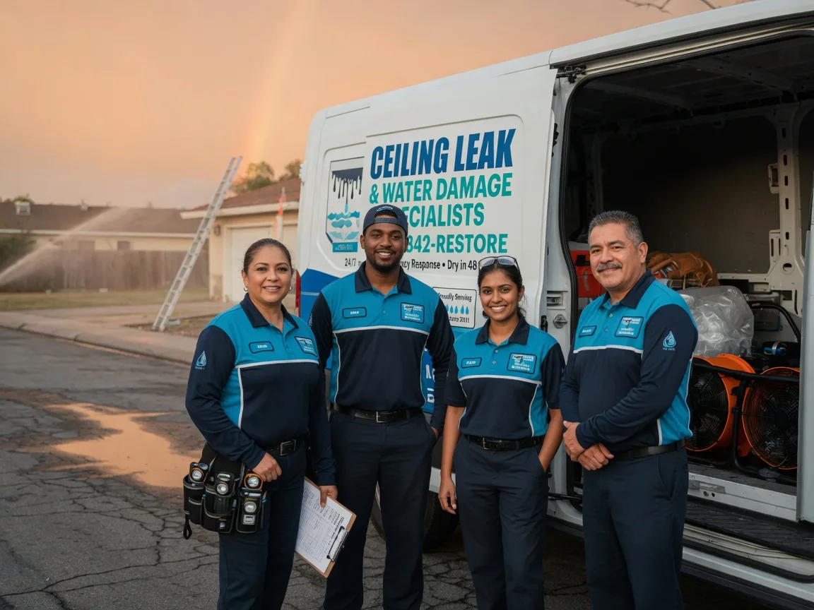 Ceiling Leak Cleanup company in South Fork, PA